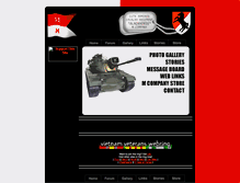 Tablet Screenshot of m11thcav.com